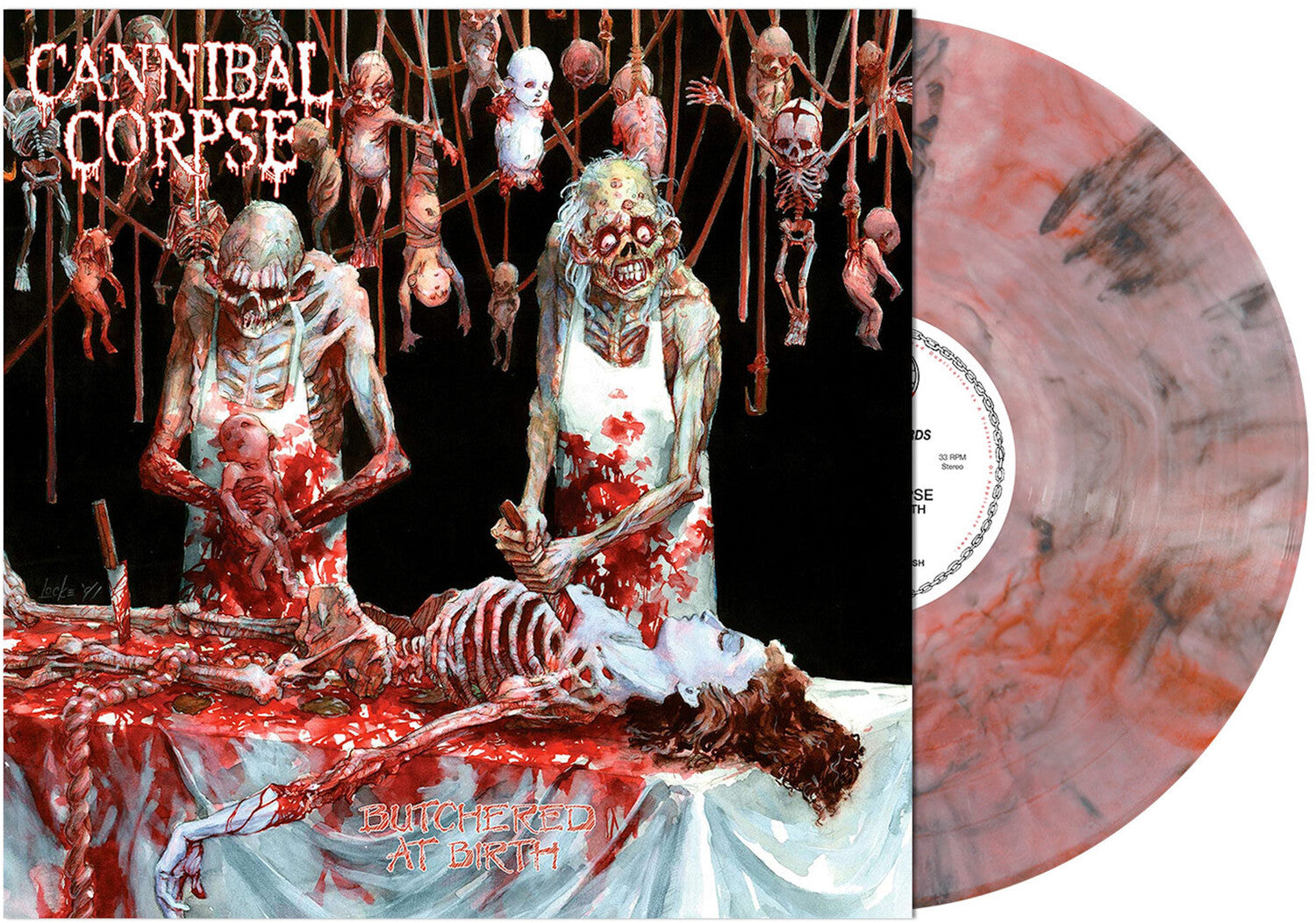 Cannibal Corpse - Butchered At Birth (Red Vinyl)