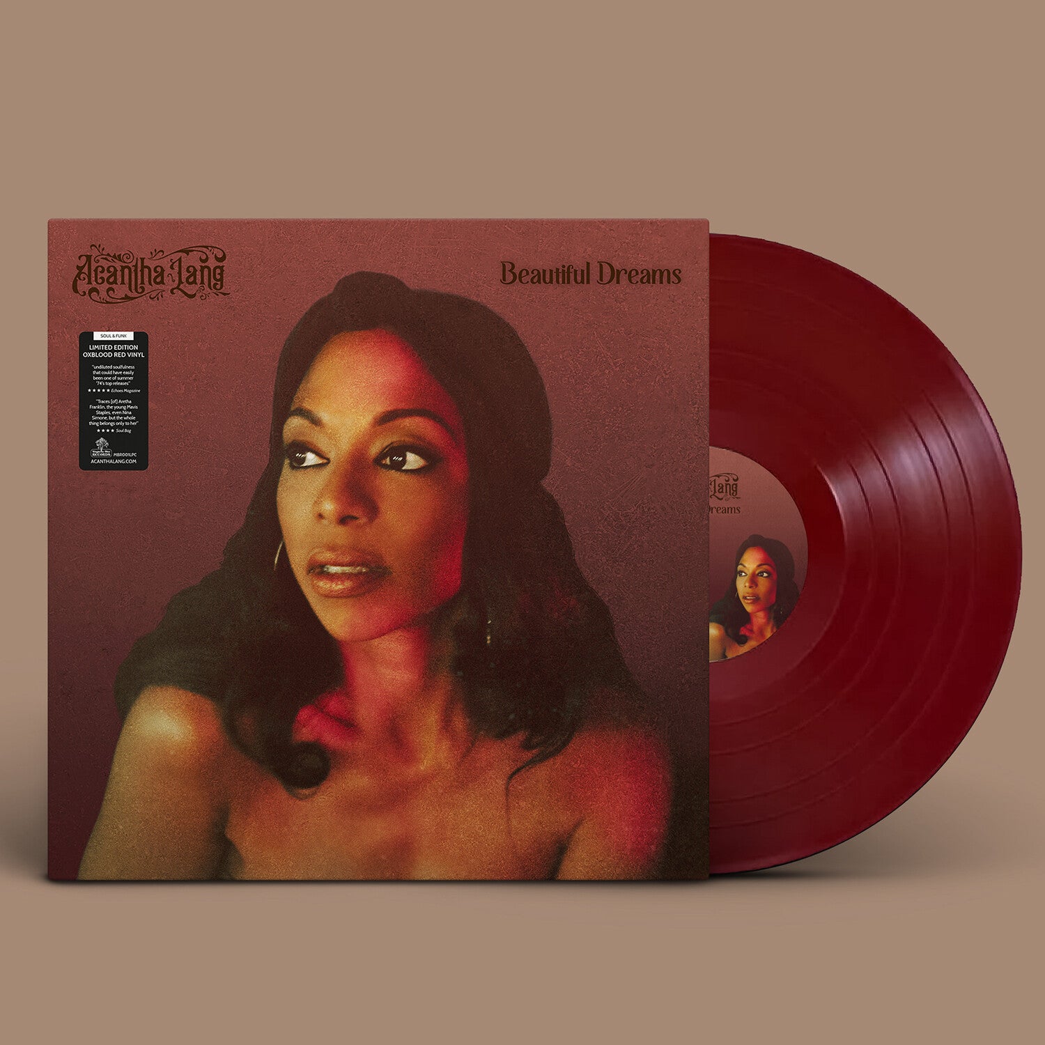 Acantha Lang - Beautiful Dreams - Red (Red Vinyl)
