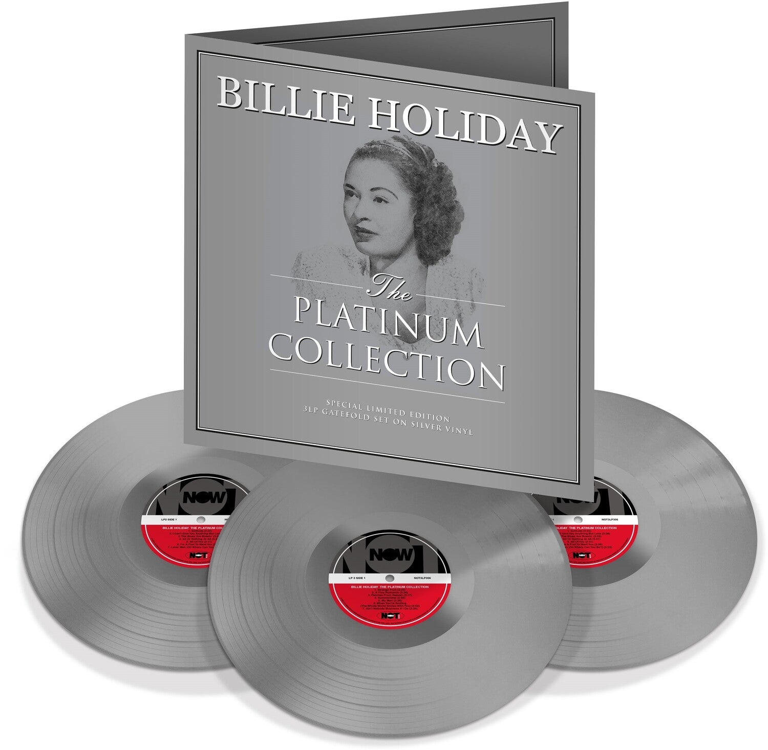 Billie Holiday - Platinum Collection 3xLP (Silver Vinyl)