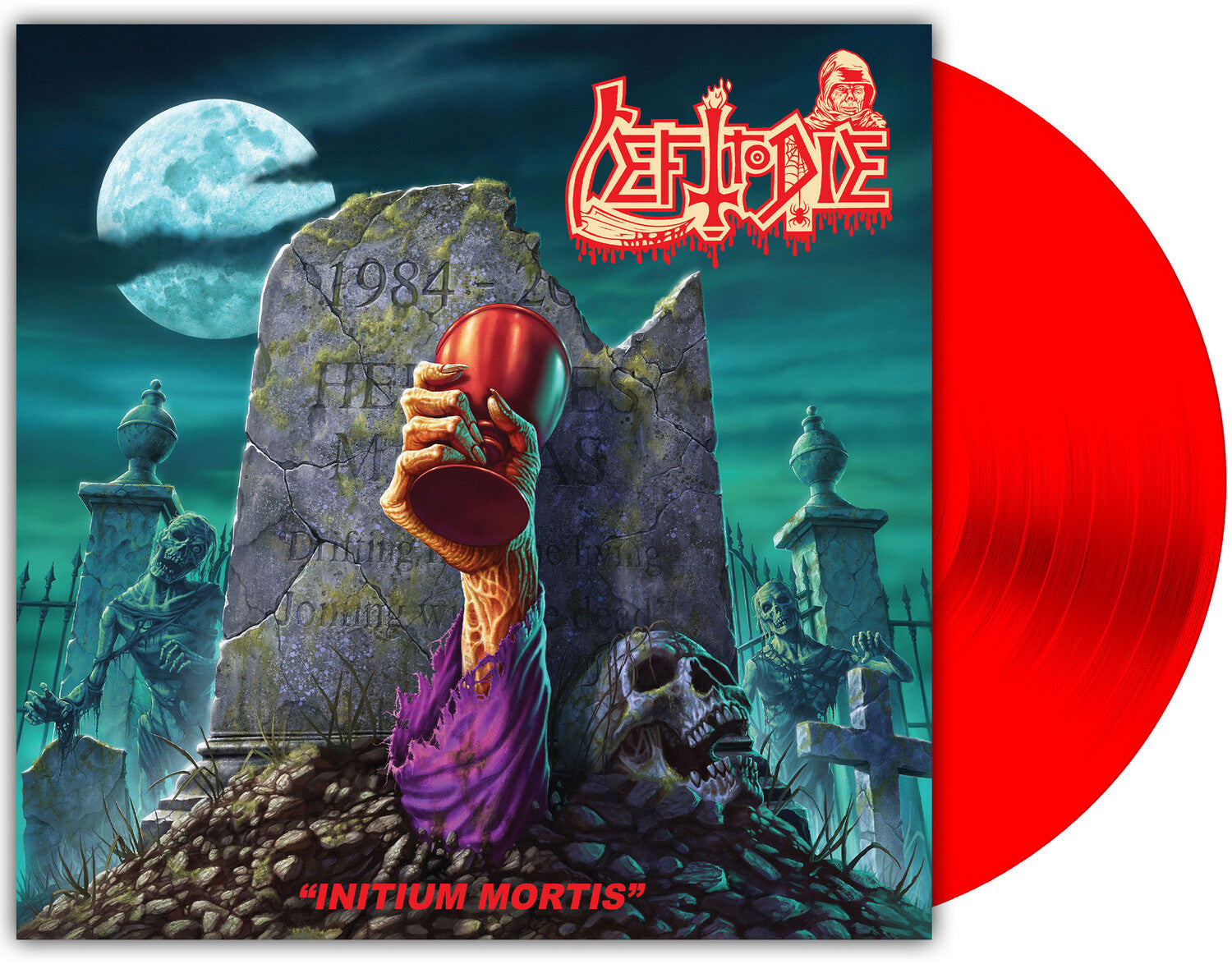 Left to Die - Initium Mortis (Red Vinyl)