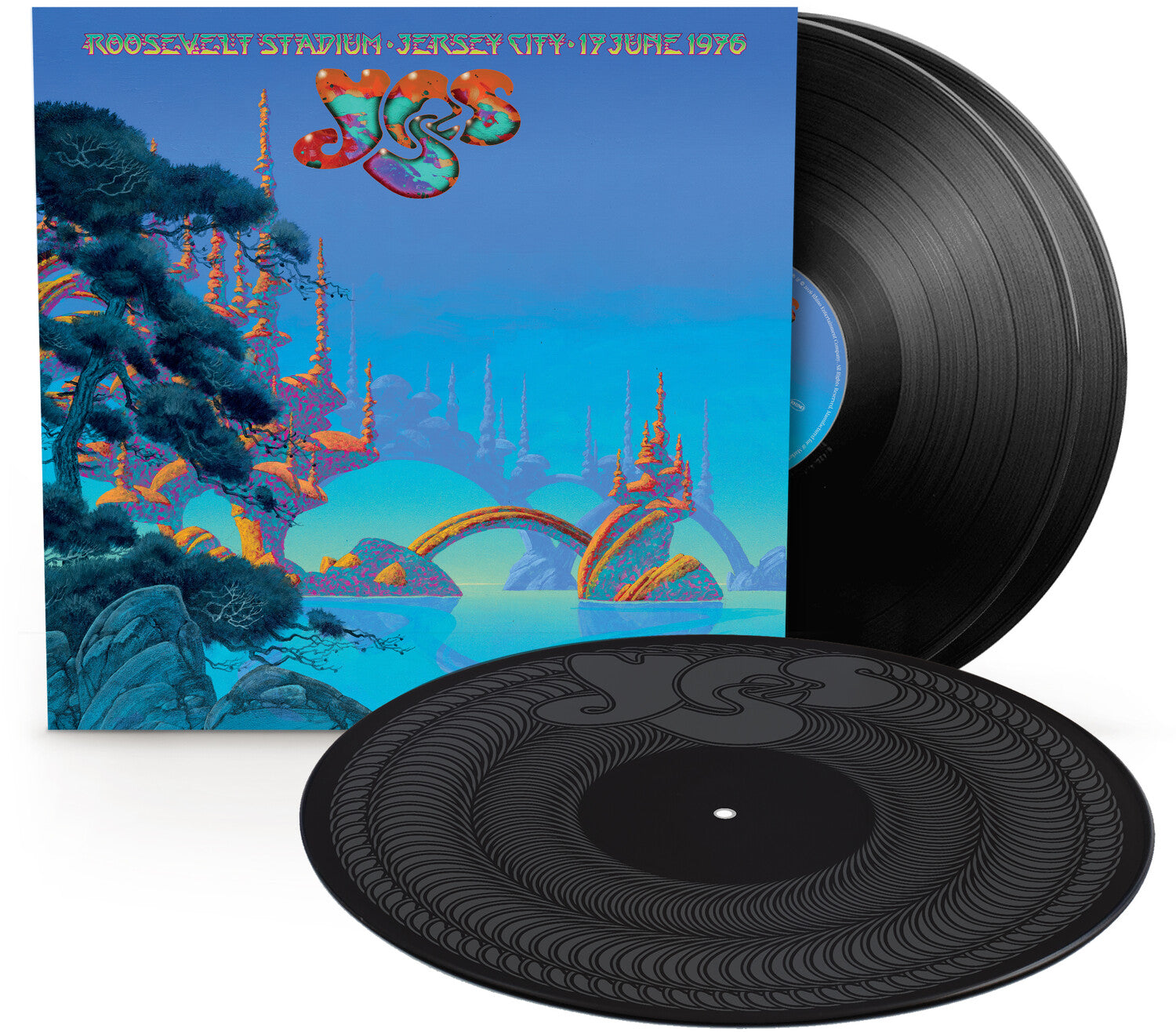 Yes - Roosevelt Stadium, Jersey City, NJ, 17 June 1976 (Live) 3xLP