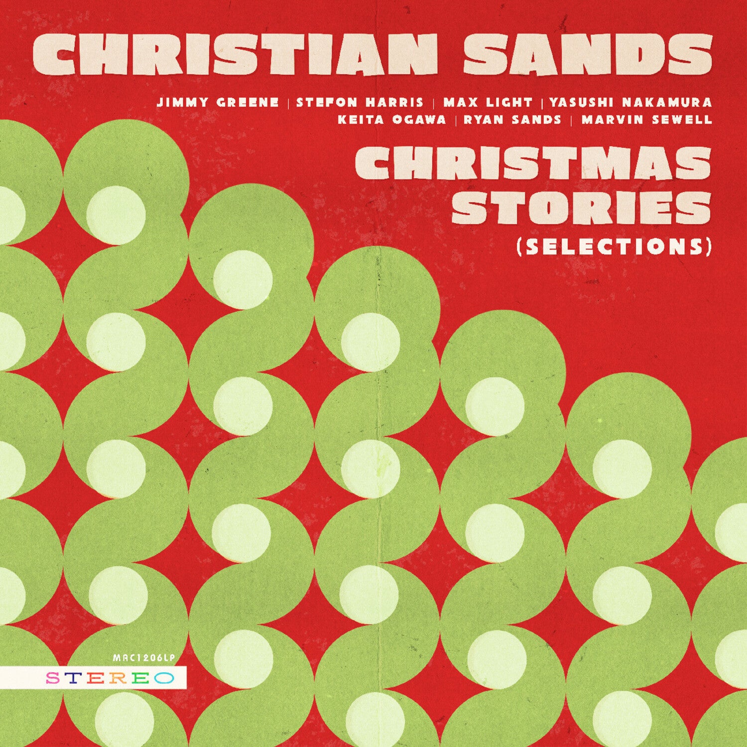 Christian Sands - Christmas Stories - Selections (Green Vinyl)
