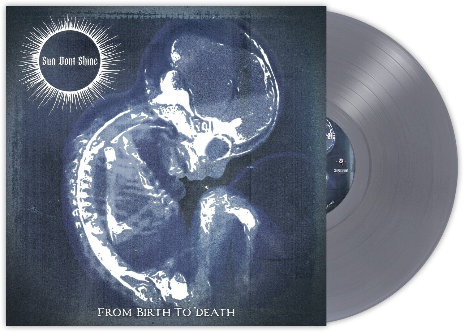Sun Dont Shine - From Birth To Death (Cool Gray Opaque) 2xLP (Gray Vinyl)