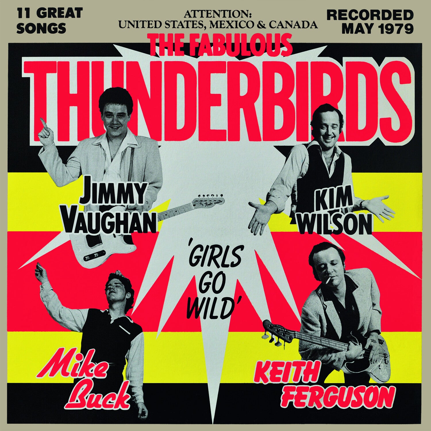 Fabulous Thunderbirds - Girls Go Wild (Blue Vinyl)