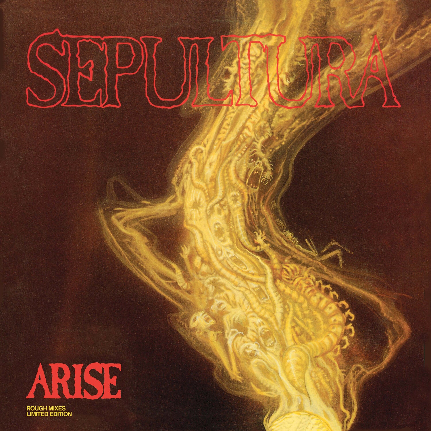 Sepultura - Arise: Rough Mixes (Scott Burns Mix) — vinyl LP album cover