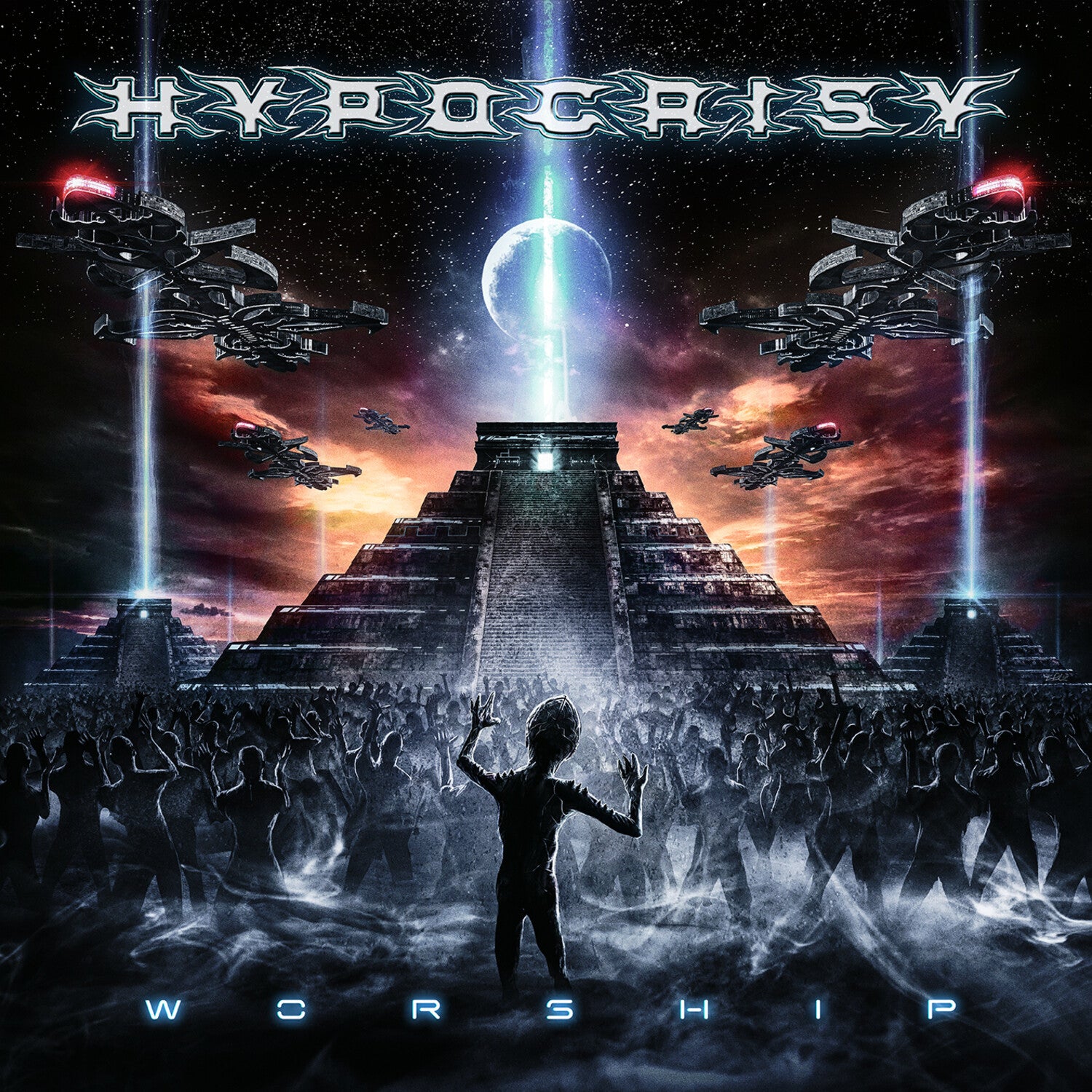 Hypocrisy - Worship 2xLP (Clear Blue Vinyl)