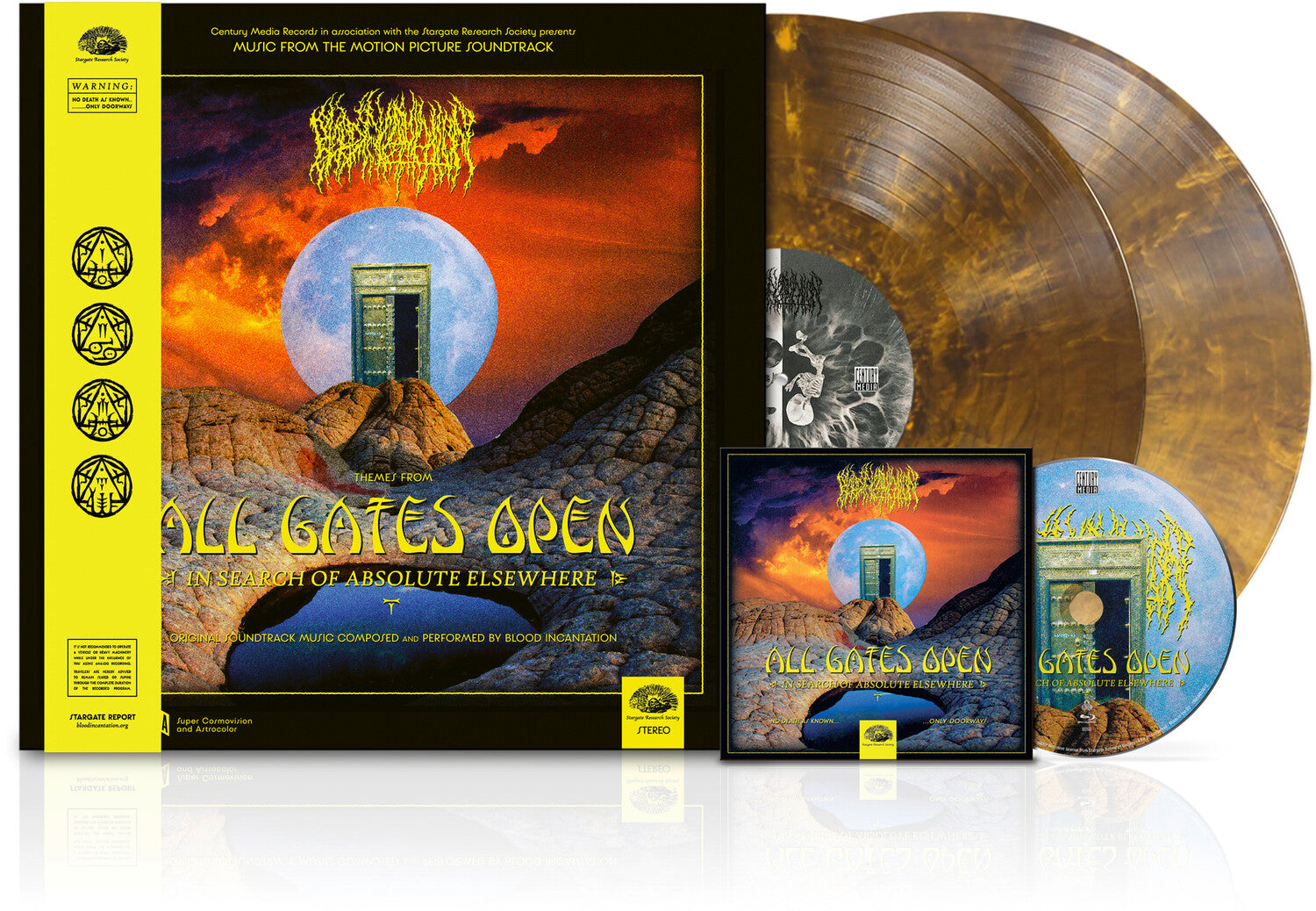 Blood Incantation - All Gates Open (Original Soundtrack) 3xLP (Gold Vinyl)