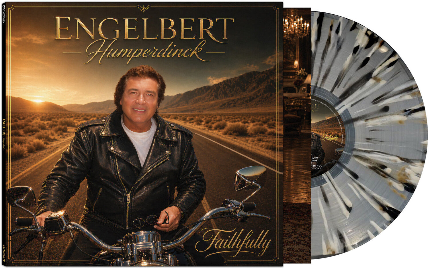 Engelbert Humperdinck - Faithfully (Clear Black Gold White Splatter Vinyl)