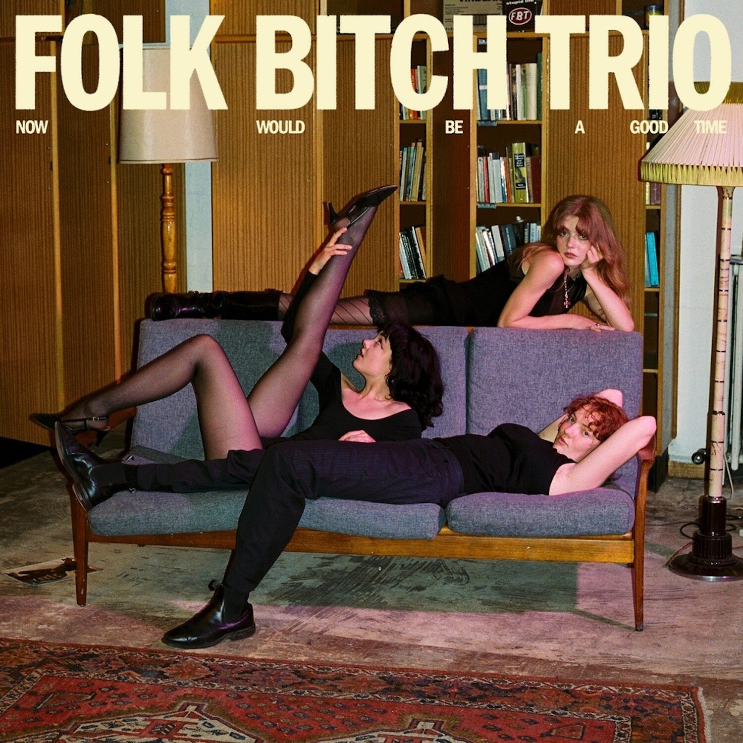 Folk Bitch Trio - Now Would Be a Good Time (Blue Vinyl)