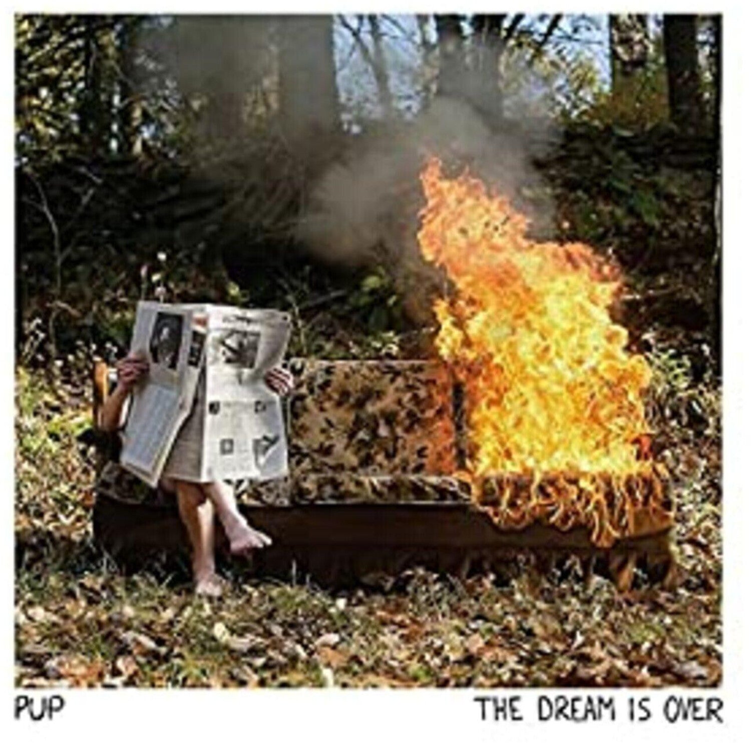 PUP - Dream Is Over - Clear W/ Red & Orange Swirl Vinyl (Clear Vinyl)