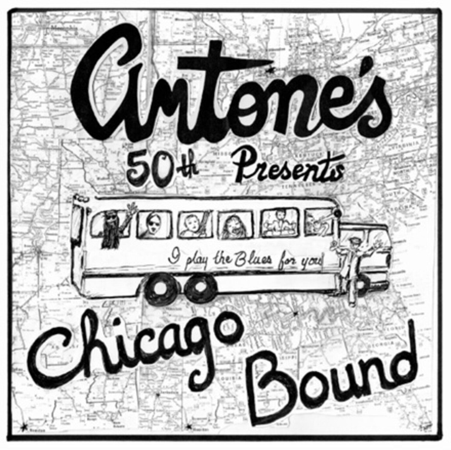 Antone's 50th Allstars - Antone's 50th Presents: Chicago Bound - Honoring Muddy, Cliff And Blue (CD)