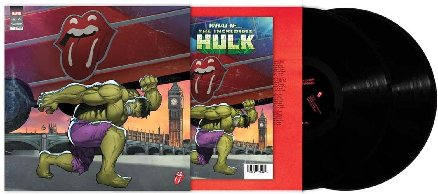 Rolling Stones - Foreign Tongues (Marvel Collector's Series) (Hulk) 2xLP (Limited Edition) — vinyl LP album cover