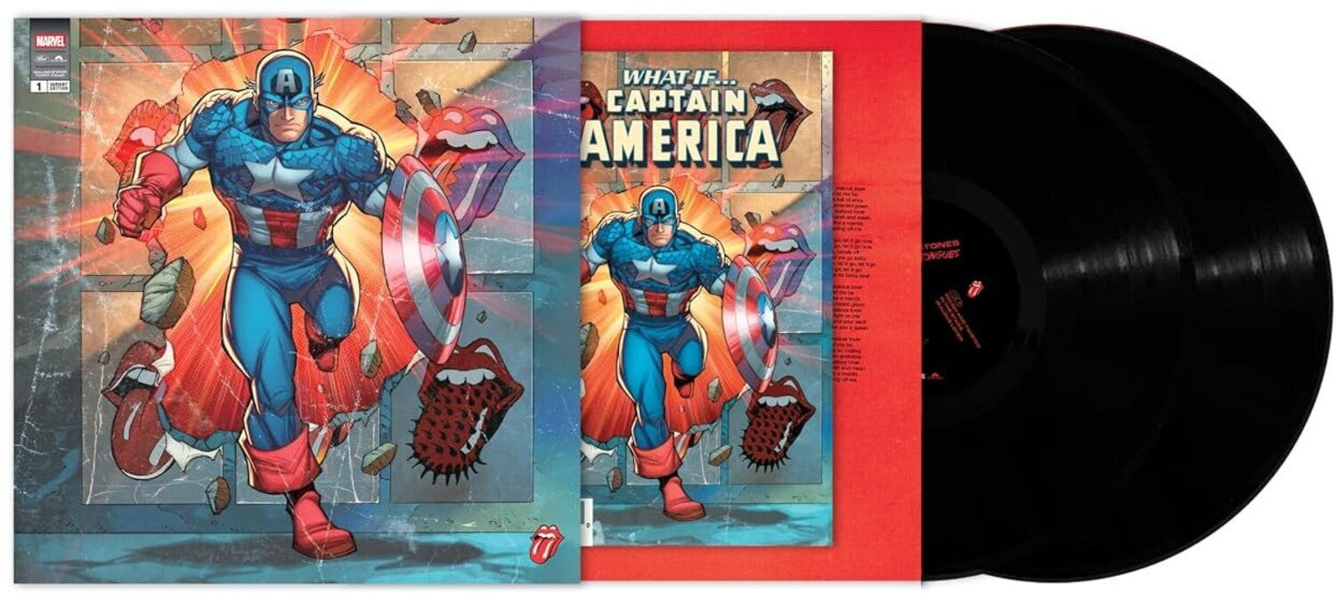 Rolling Stones - Foreign Tongues (Marvel Collector's Series) (Captain America) 2xLP (Limited Edition)