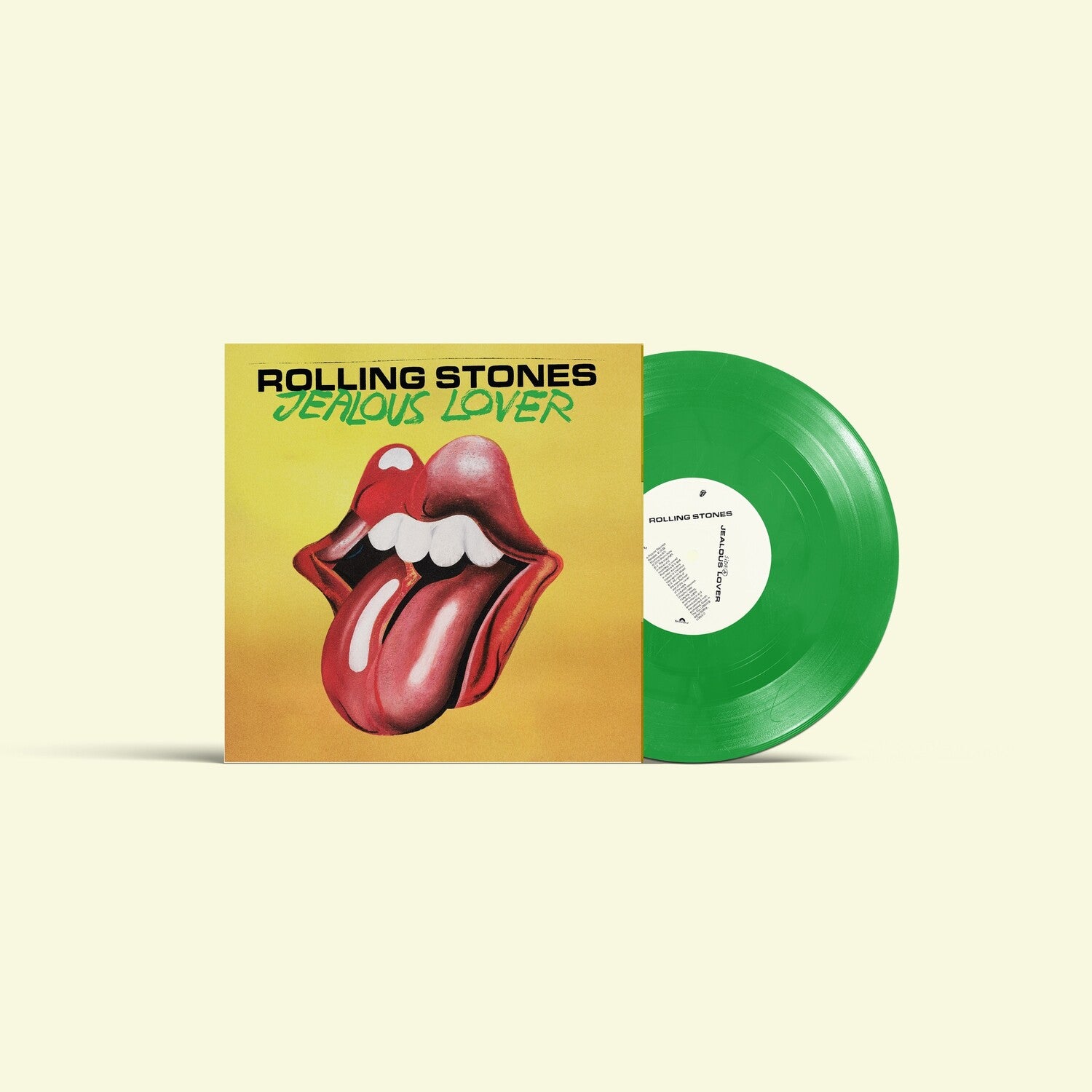 Rolling Stones - Jealous Lover (Green Vinyl) — 12" vinyl album cover