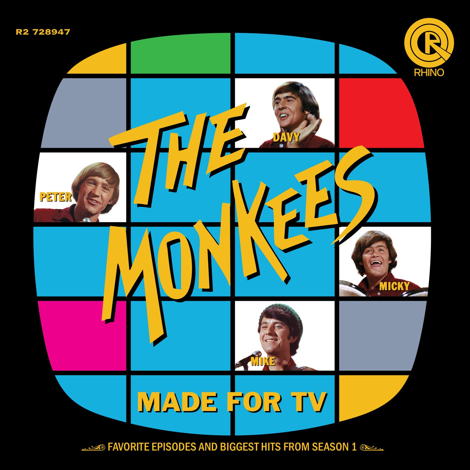 Monkees - Made For TV: Favorite Episodes And Biggest Hits From Season 1 Of The Monkees 4xLP