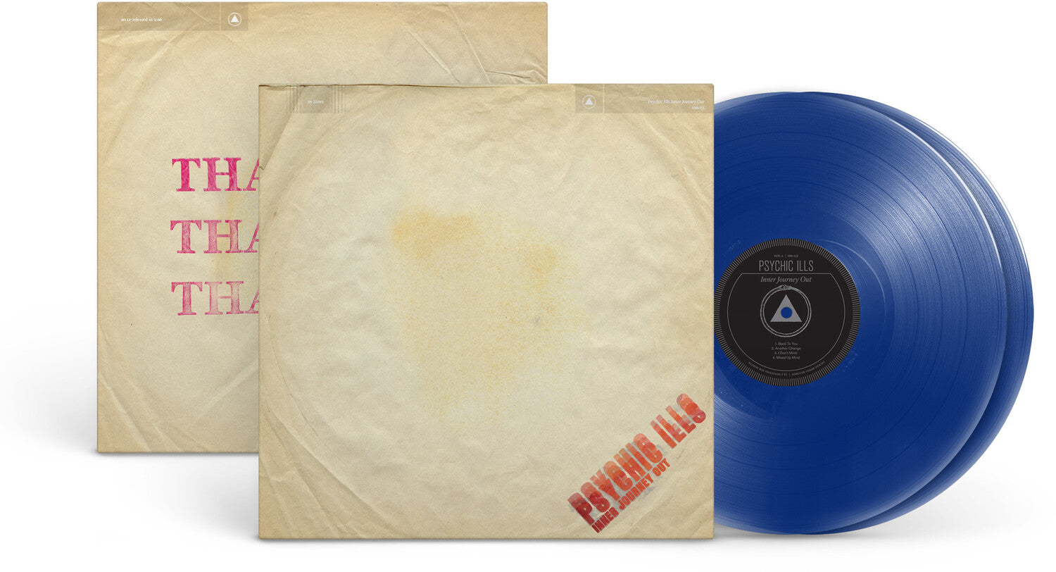 Psychic Ills - Inner Journey Out - Clear/Blue 2xLP (Clear Blue Vinyl)