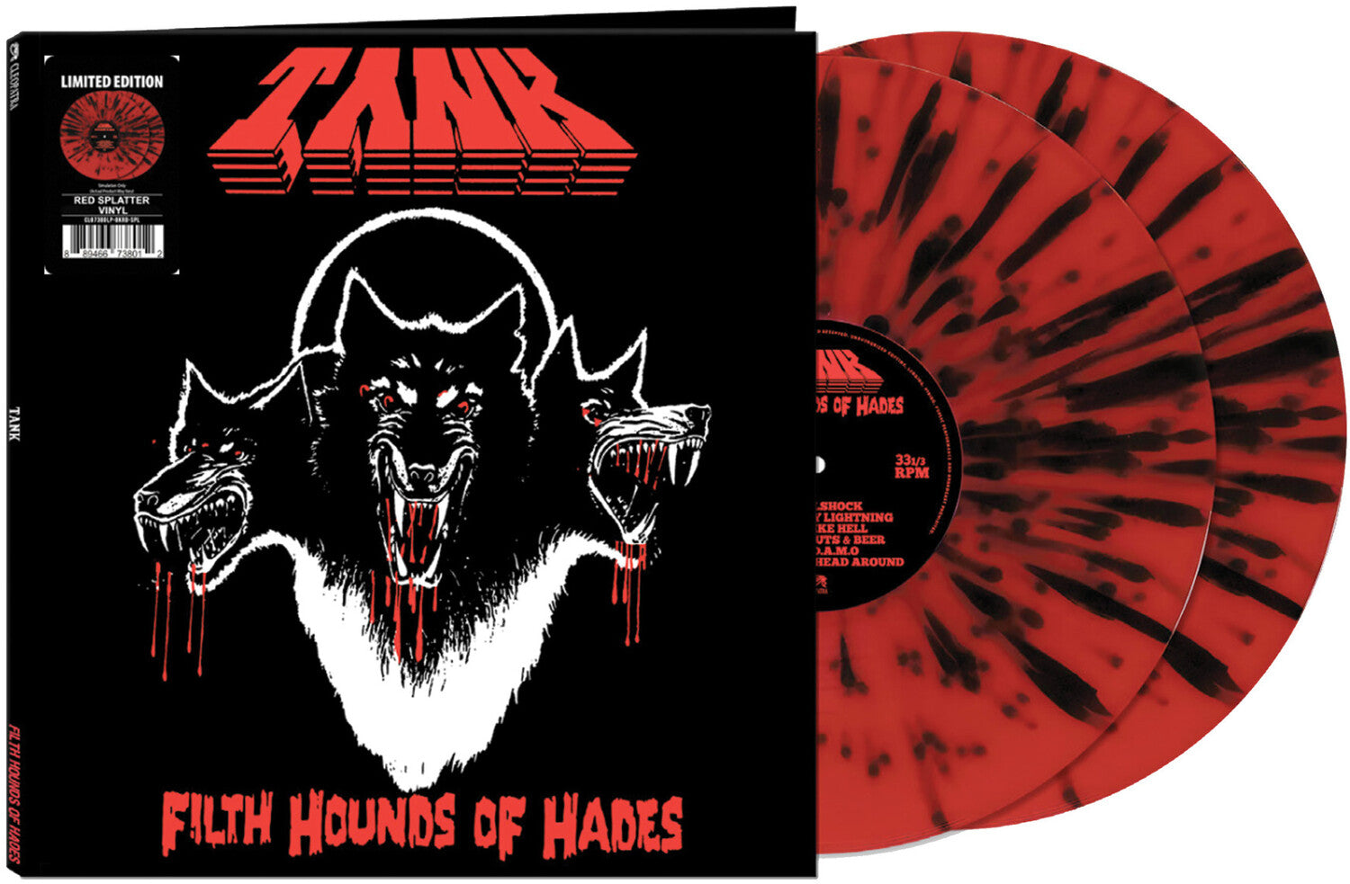 Tank - Filth Hounds Of Hades 2xLP