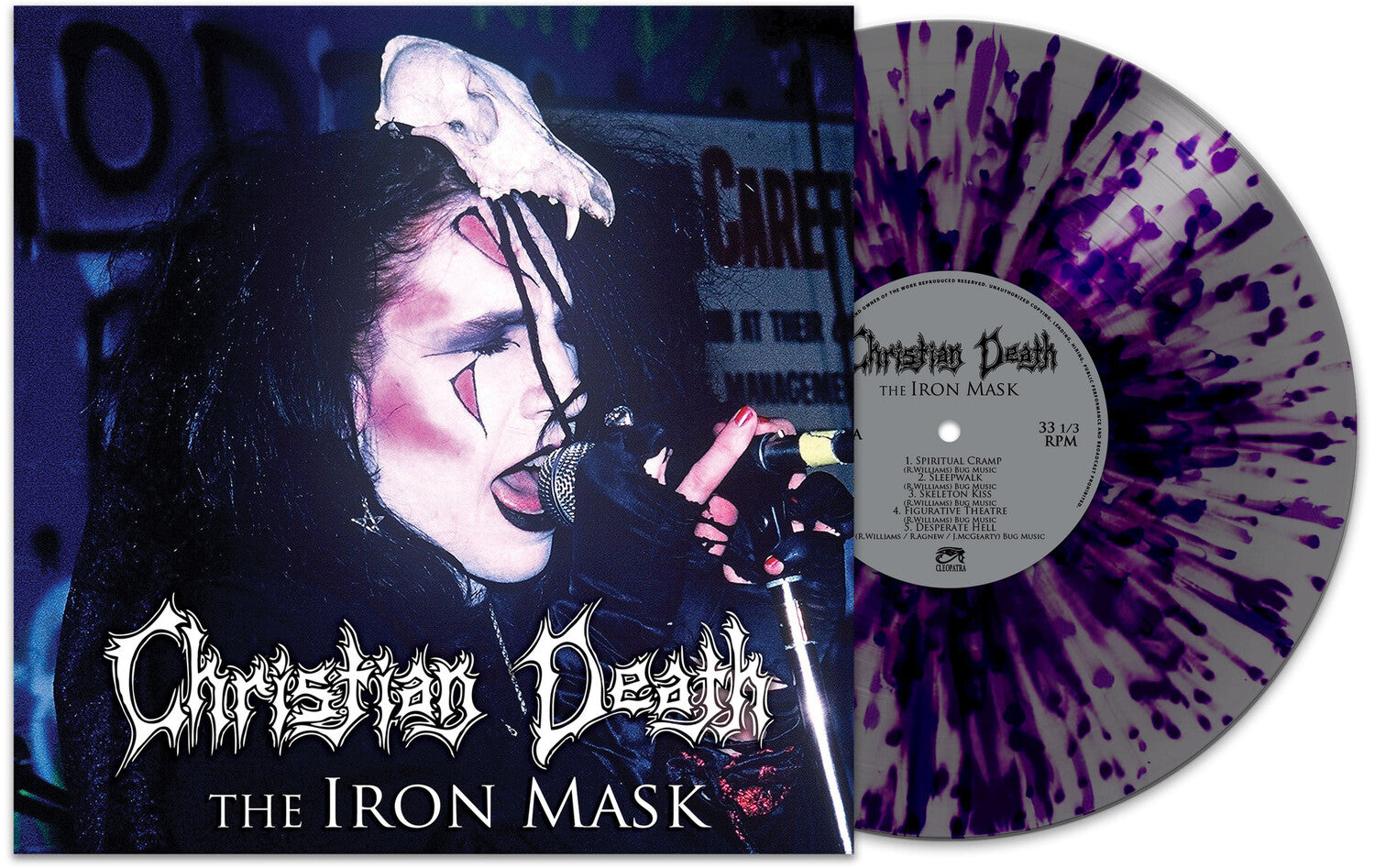 Christian Death - The Iron Mask (Purple Vinyl)