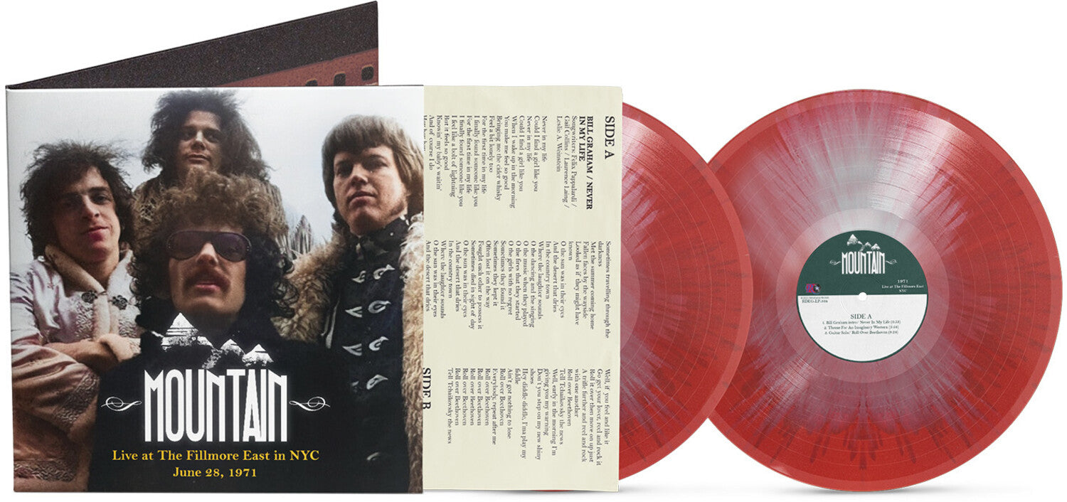 Mountain - Live at the Fillmore East in Nyc June 28, 1971 2xLP (Limited Edition)
