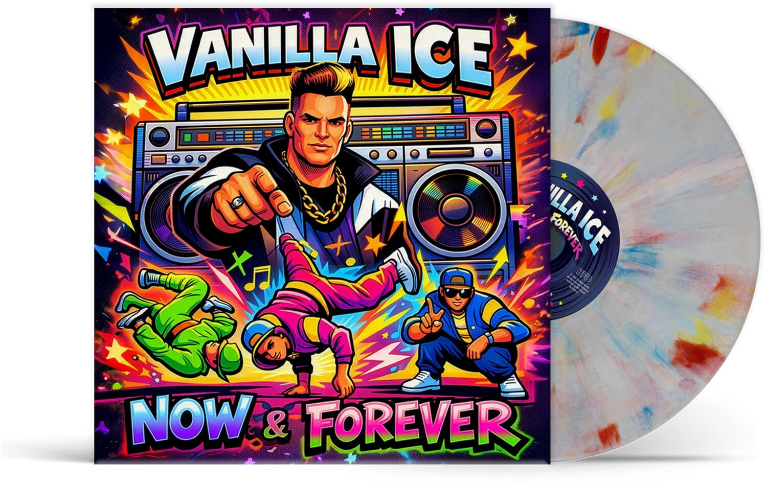 Vanilla Ice - Now & Forever (Splatter Vinyl)