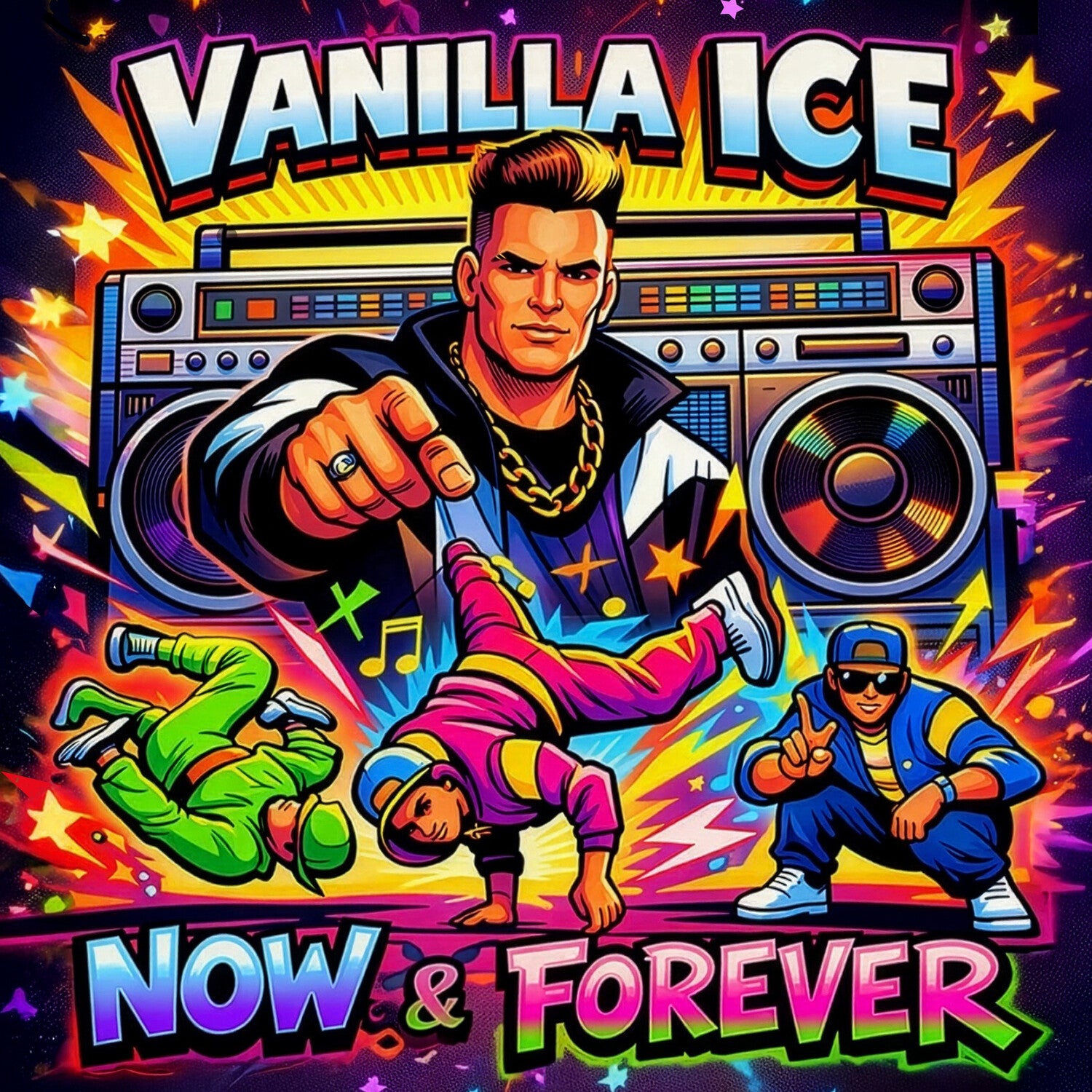 Vanilla Ice - Now & Forever (CD) — CD album cover