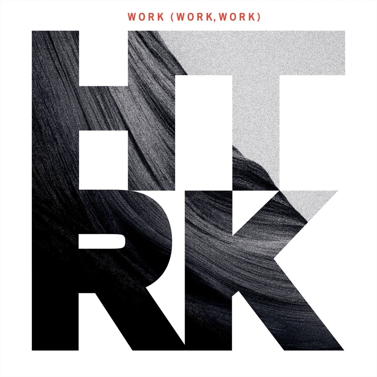 HTRK - Work (Work, Work) (Clear Vinyl) — vinyl LP album cover