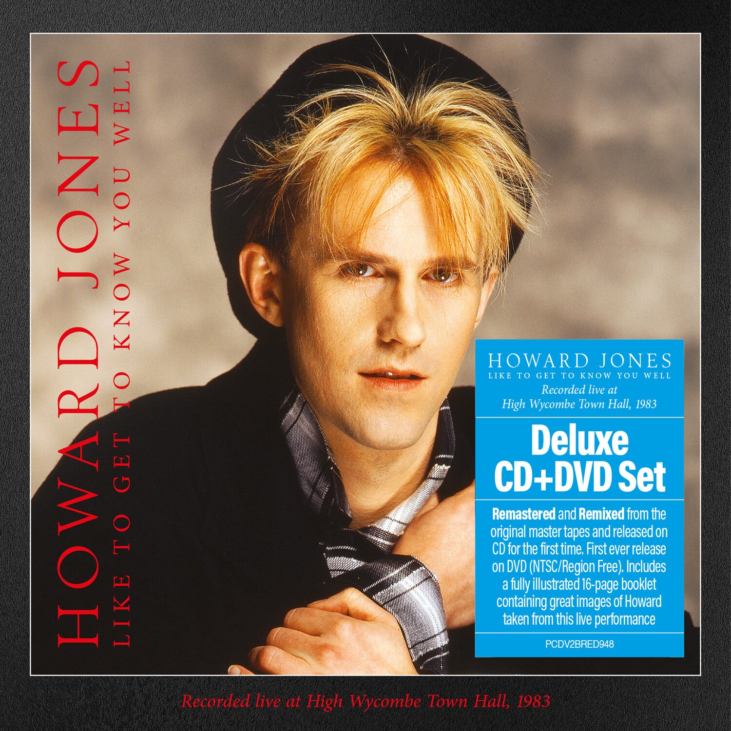 Howard Jones - Like To Get To Know You Well: Live At High Wycombe Town Hall 1983 2xCD
