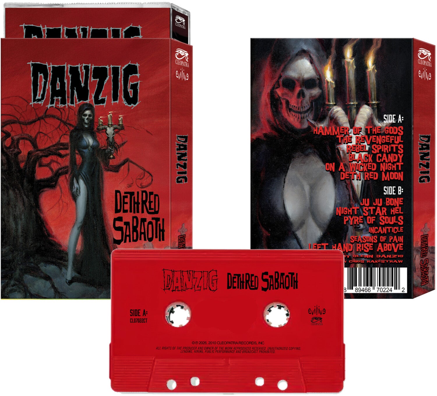Danzig - Deth Red Sabaoth (Cassette)