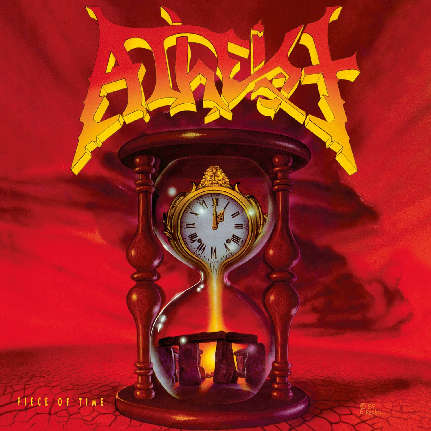 Atheist - Piece Of Time (Clear Orange Vinyl)