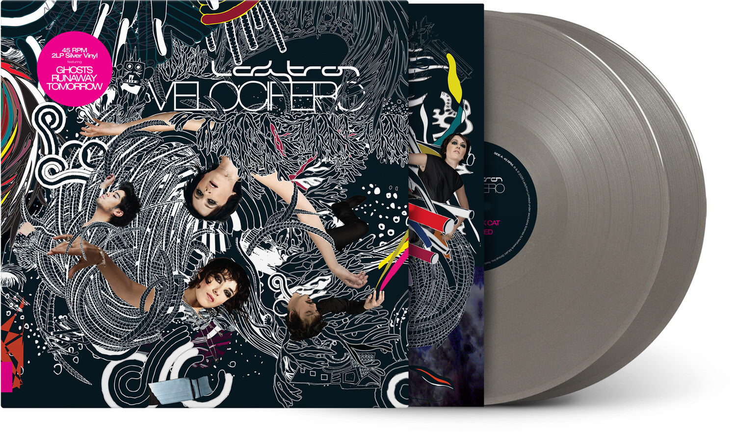 Ladytron - Velocifero 2xLP (Silver Vinyl)