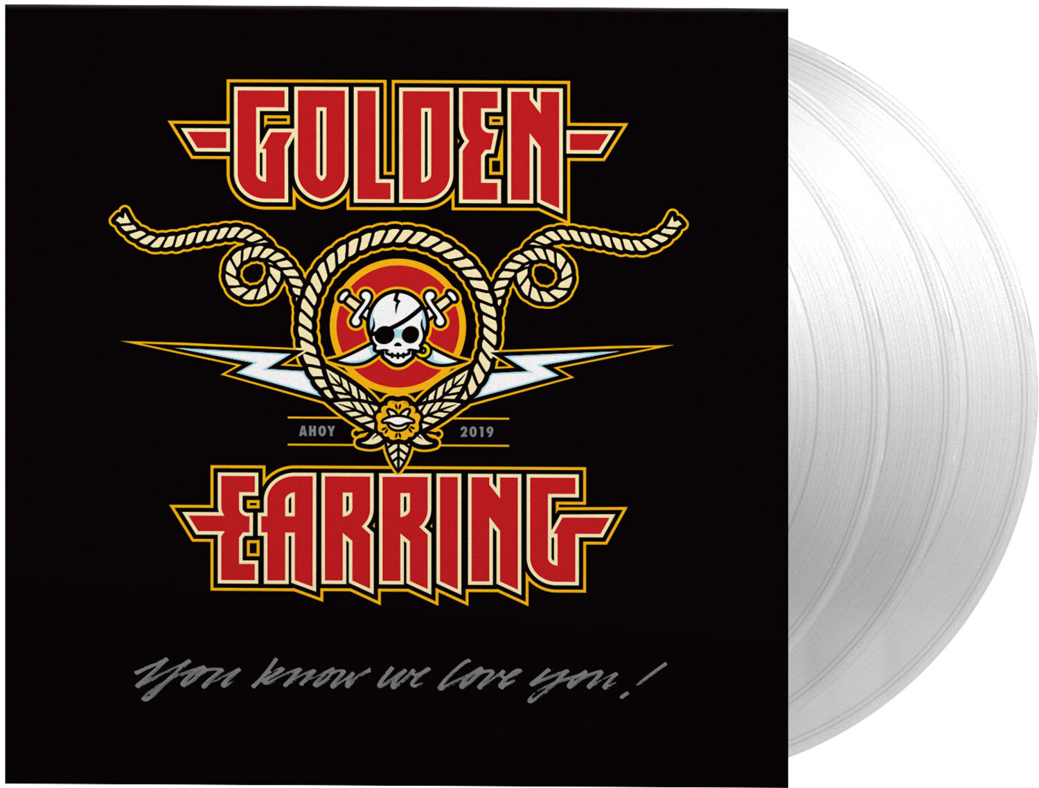 Golden Earring - You Know We Love You - Limited 180 3xLP (Clear Vinyl)