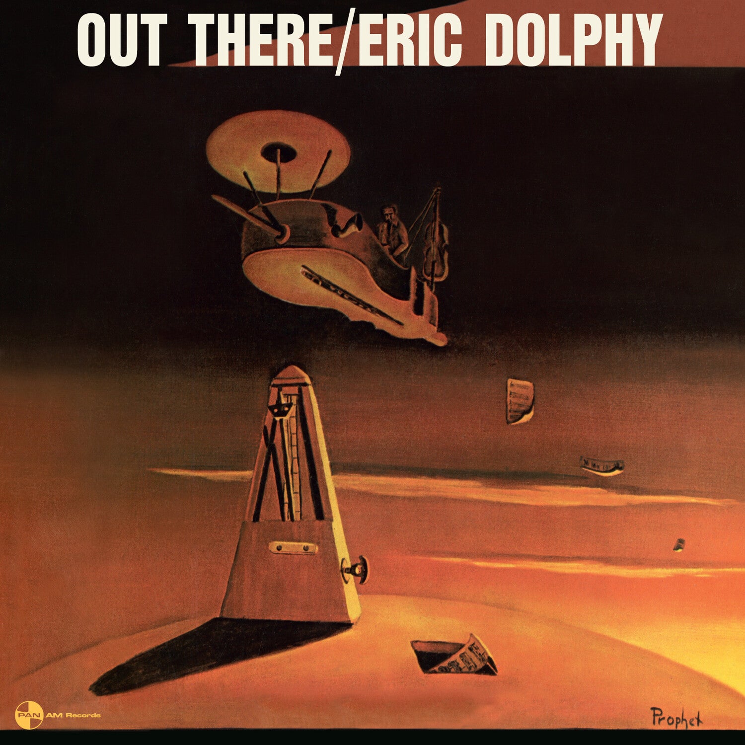 Eric Dolphy - Out There - Limited 180-Gram Vinyl with Bonus Tracks (Limited Edition) — vinyl LP album cover