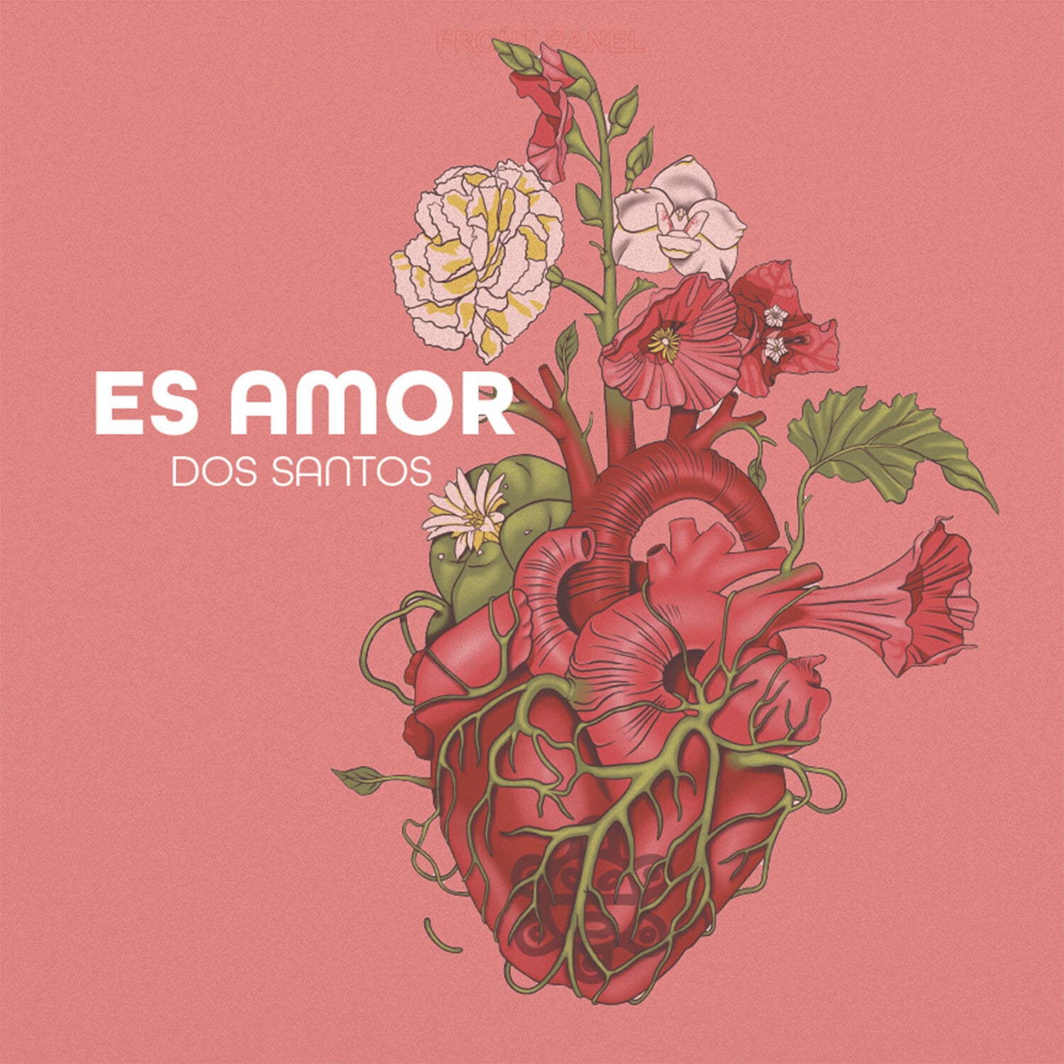 Dos Santos - Es Amor — vinyl LP album cover