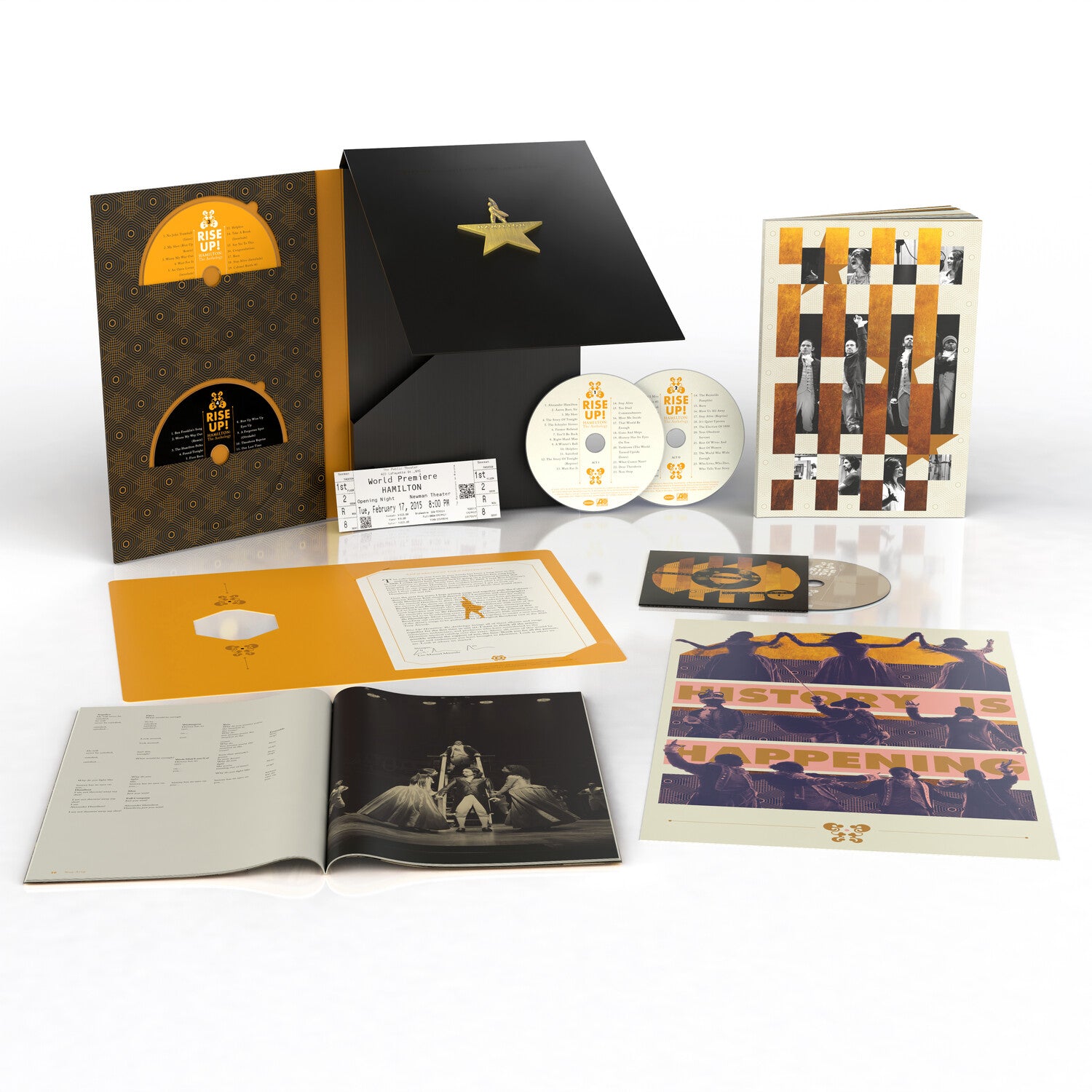 Lin-Manuel Miranda - Rise Up! Hamilton: The Anthology (Original Broadway Cast Recording) 6xCD (Limited Edition)
