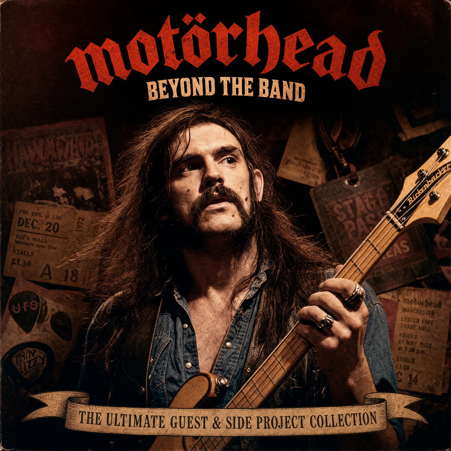 Motorhead - Beyond the Band - the Ultimate Guest & Side Project Collection — vinyl LP album cover