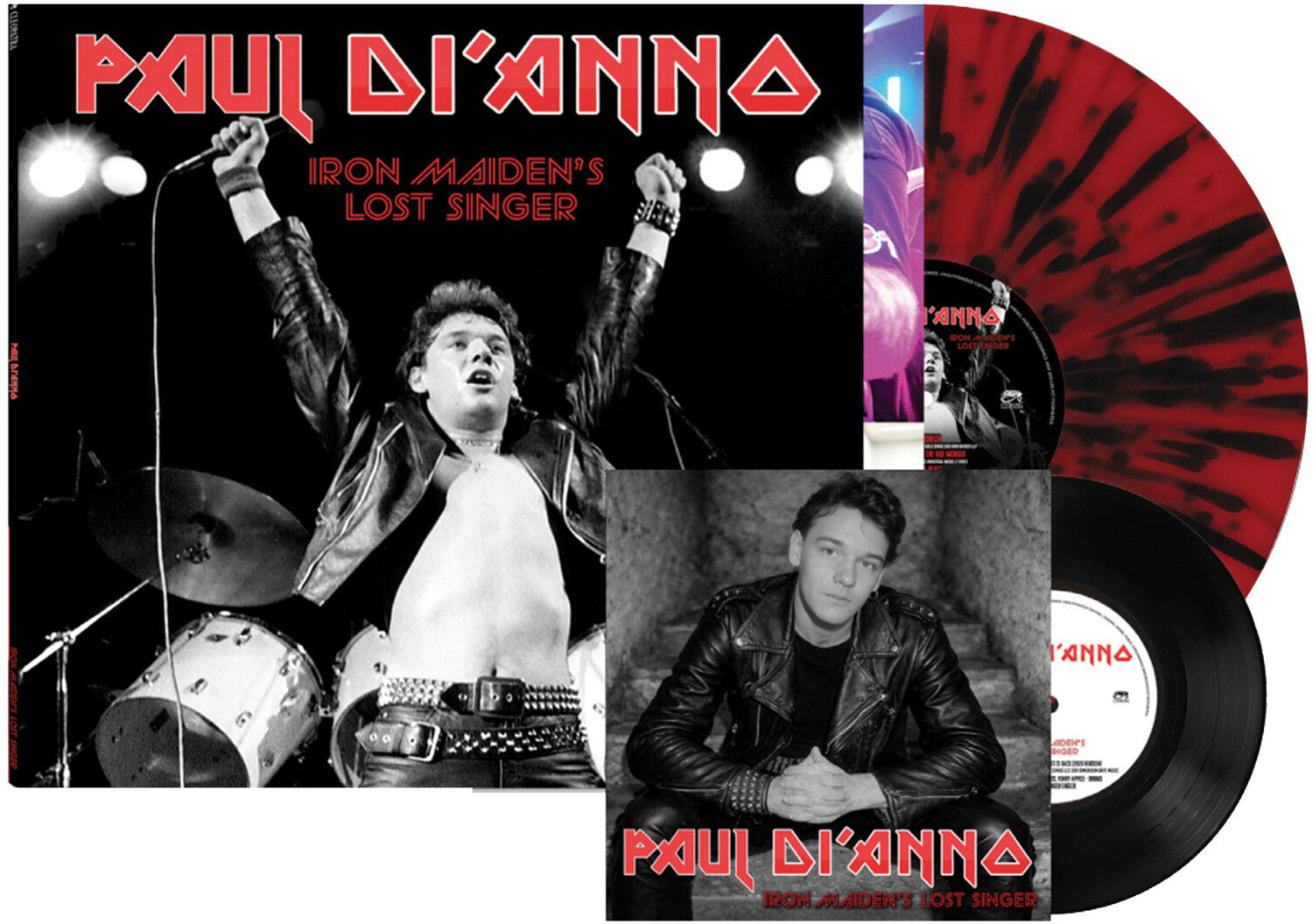 Paul Di'Anno - Di'Anno: Iron Maiden's Lost Singer 2xLP (Red Black Splatter Vinyl)