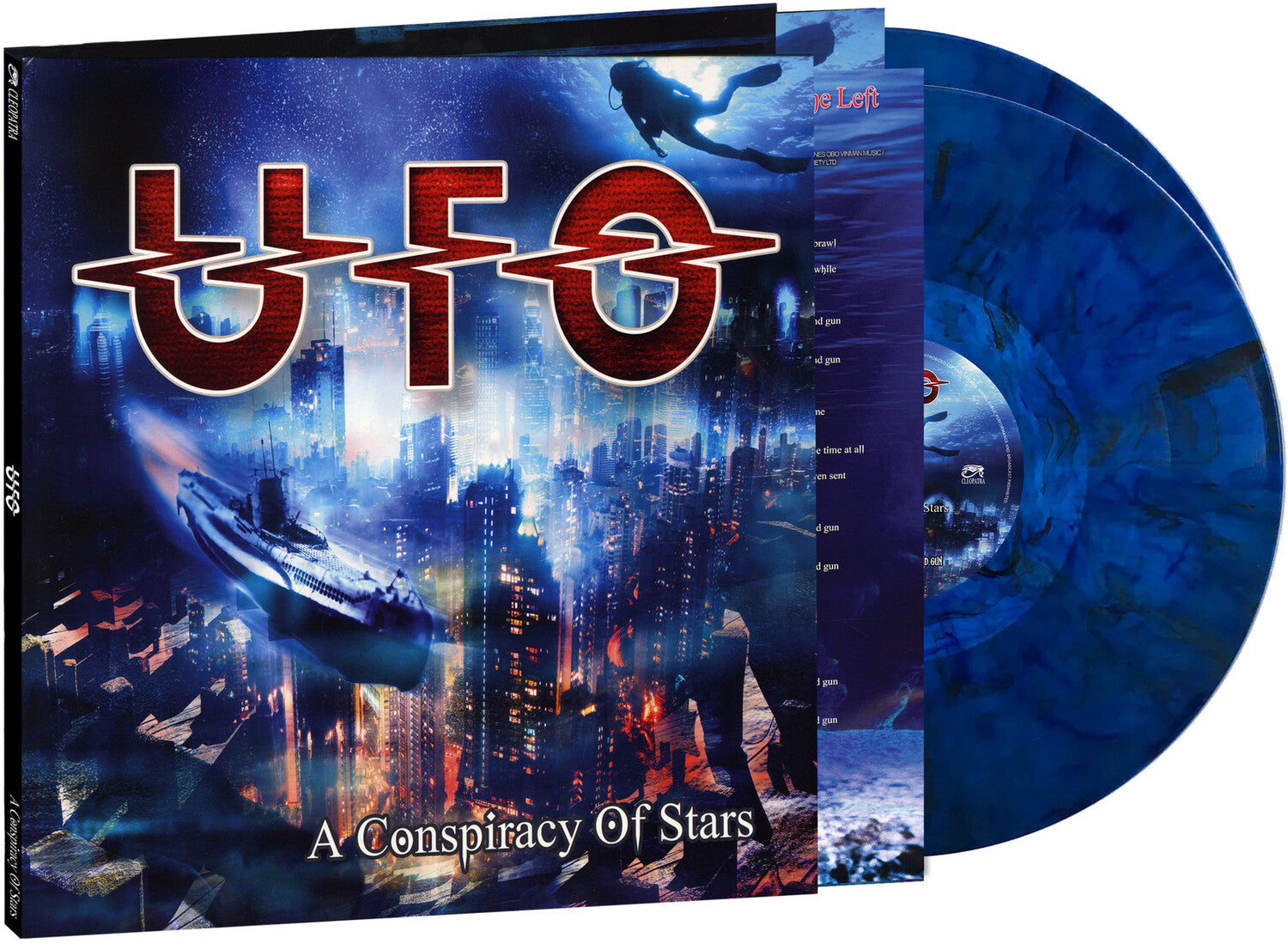 UFO - A Conspiracy Of Stars 2xLP (Black Blue Marble Vinyl)
