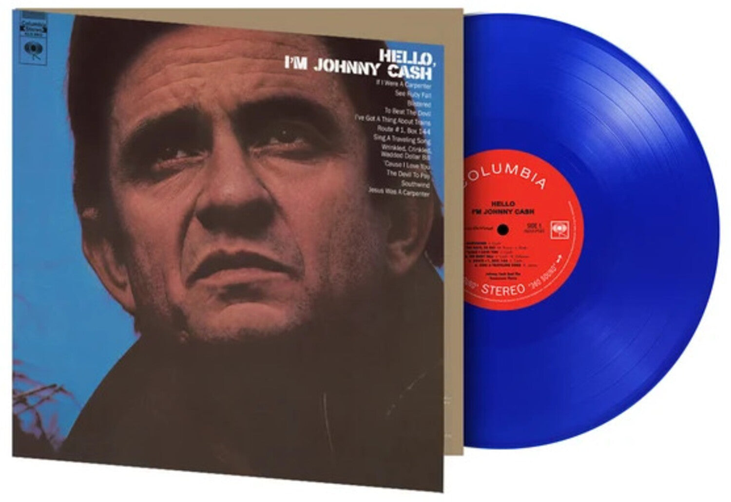 Johnny Cash - Hello I'm Johnny Cash - Limited Gatefold 180 (Blue Vinyl)