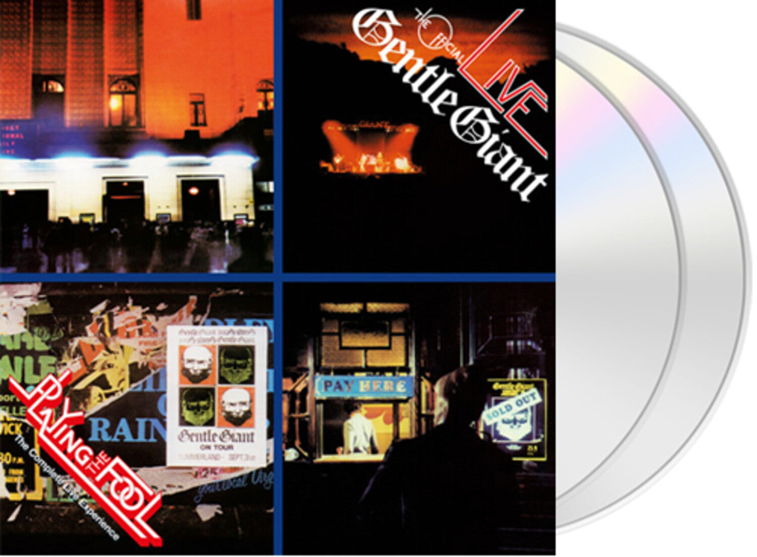 Gentle Giant - Playing the Fool - the Complete Live Experience 2xCD (Reissue)