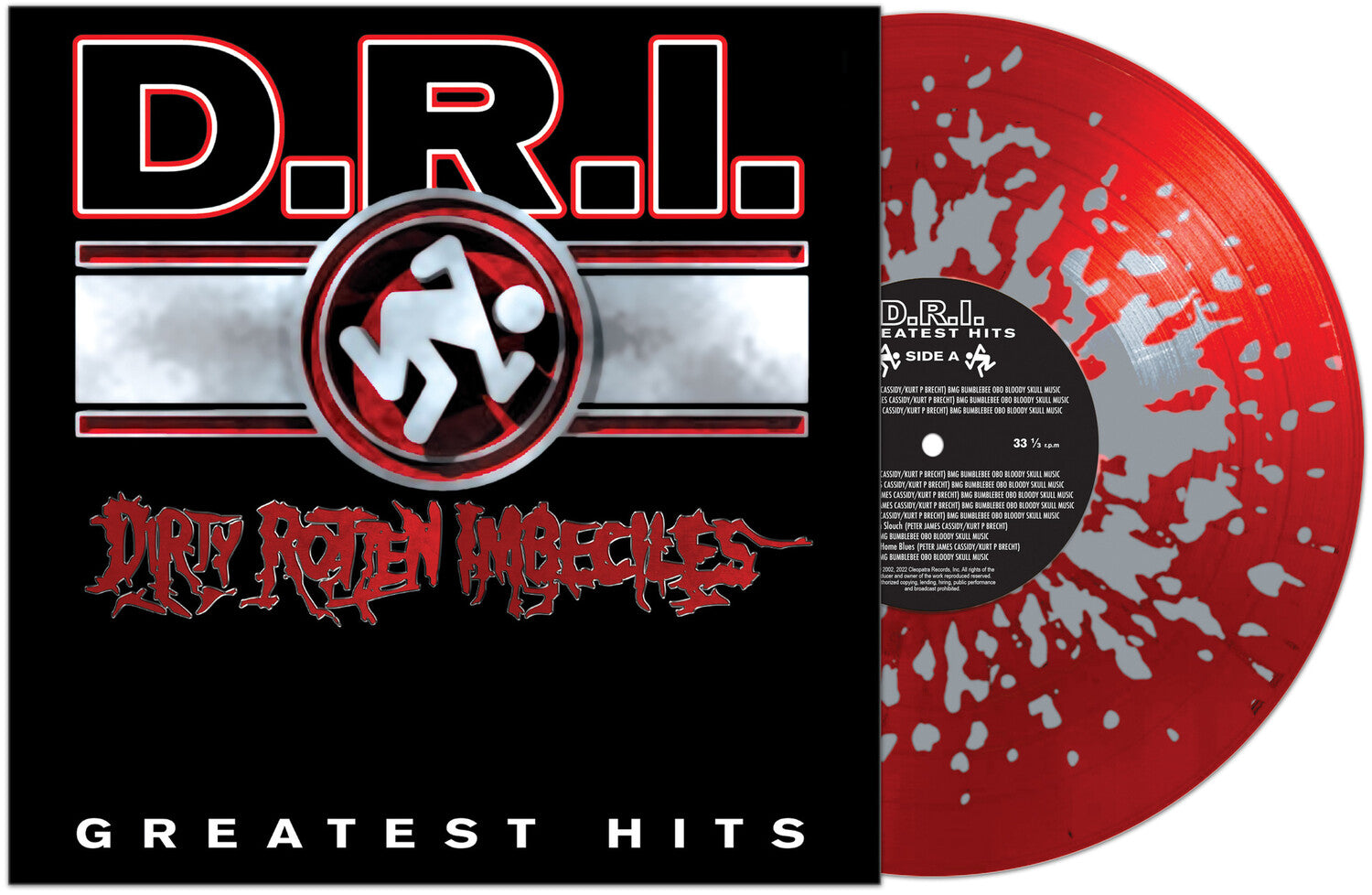 Dri - Greatest Hits (Red Silver Splatter Vinyl)