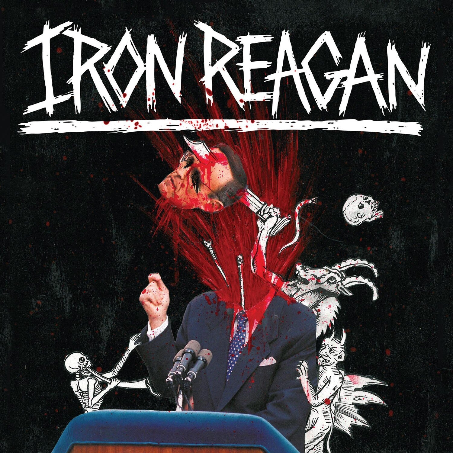 Iron Reagan - The Tyranny Of Will (White Vinyl)