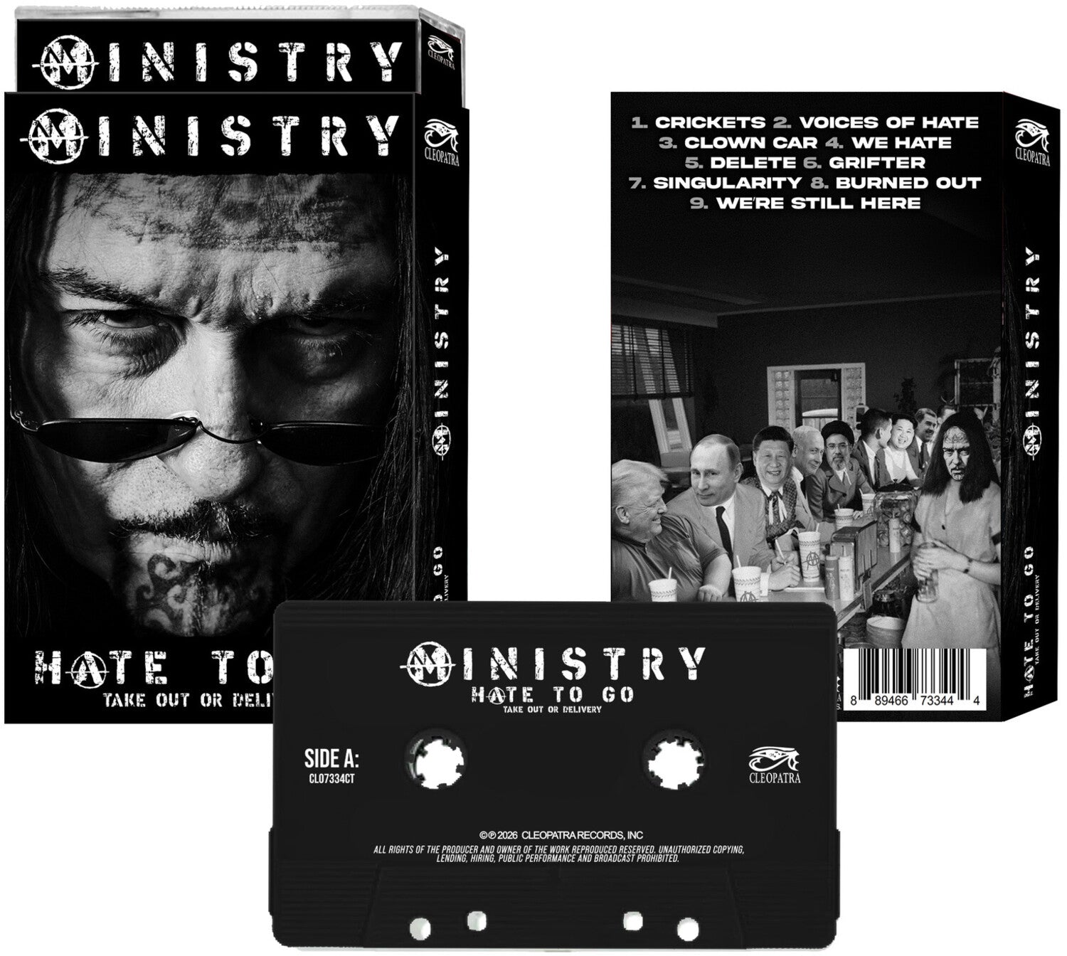 Ministry - Hate To Go: Take Out Or Delivery (Cassette)