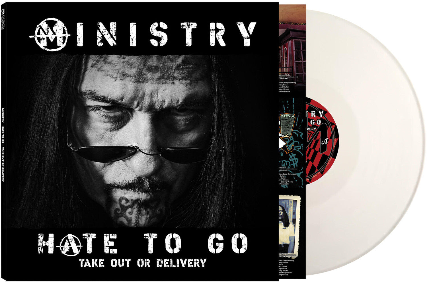 Ministry - Hate To Go: Take Out Or Delivery (White Vinyl)