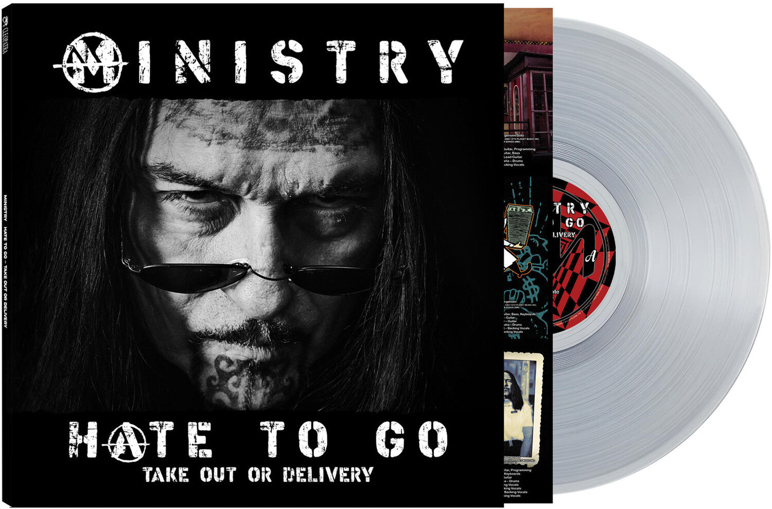 Ministry - Hate To Go: Take Out Or Delivery (Clear Vinyl)