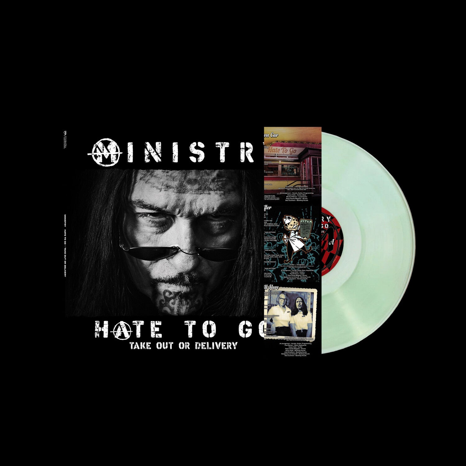 Ministry - Hate To Go: Take Out Or Delivery (Green Bottle Vinyl)