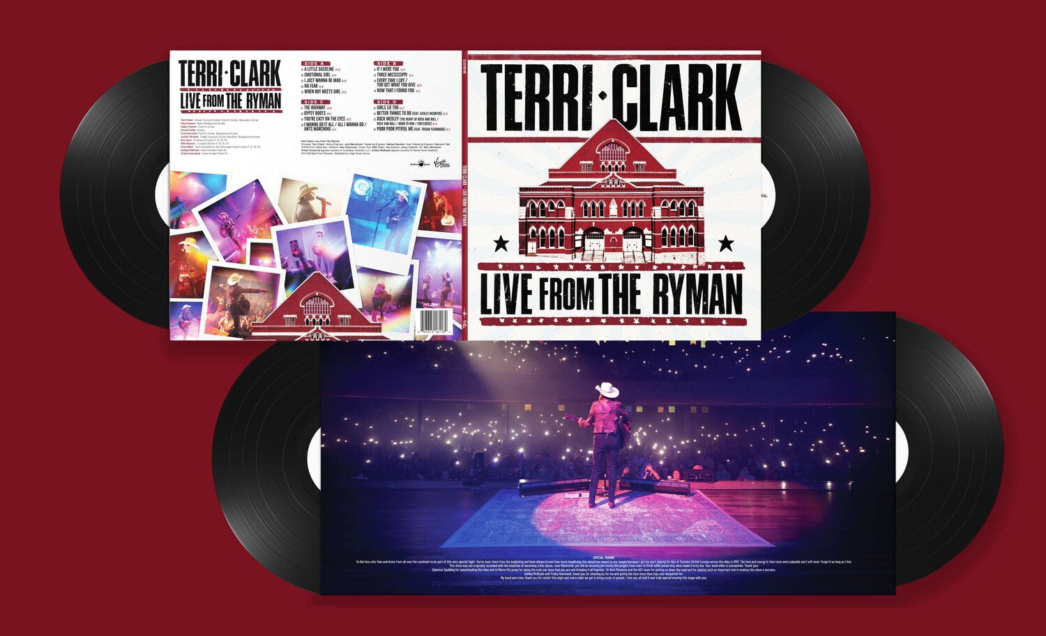 Terri Clark: Live From the Ryman 2xLP