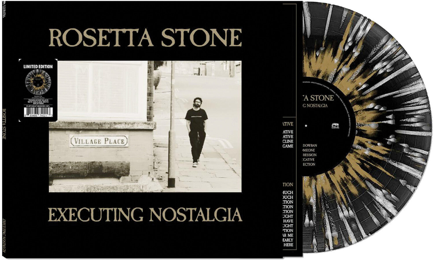 Rosetta Stone - Executing Nostalgia (Black Gold White Vinyl)