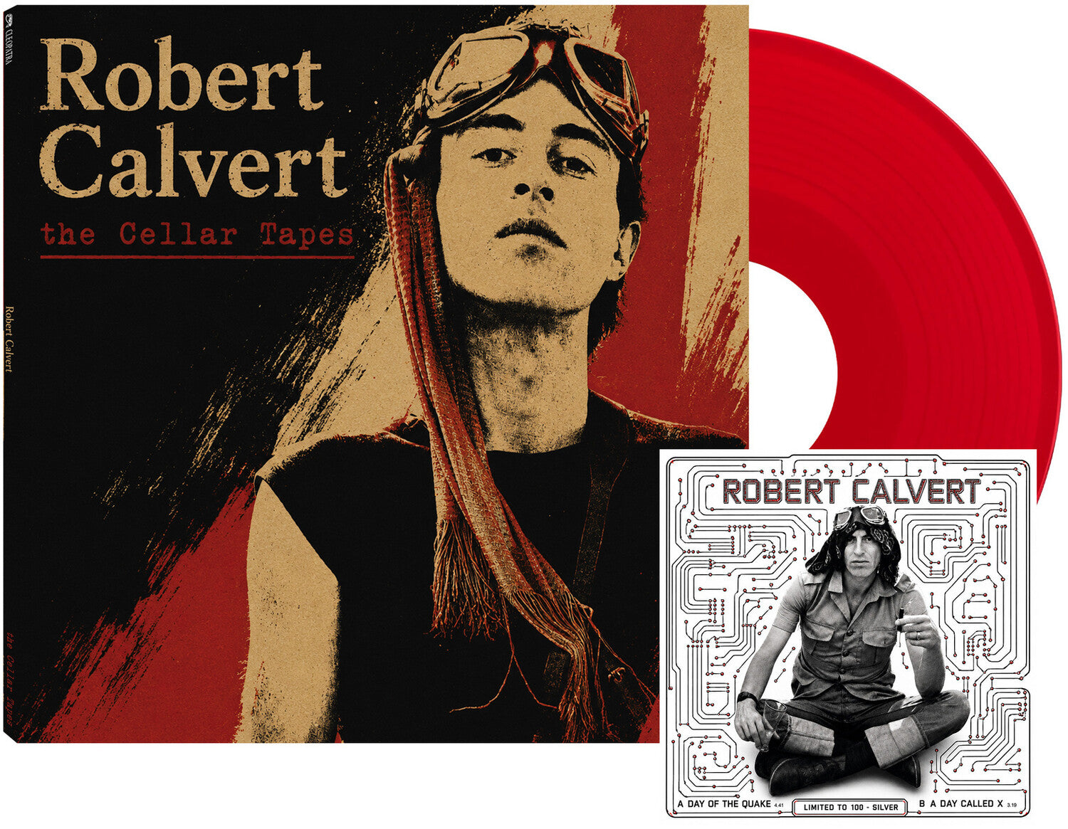 Robert Calvert - The Cellar Tapes 2xLP (Red Vinyl)