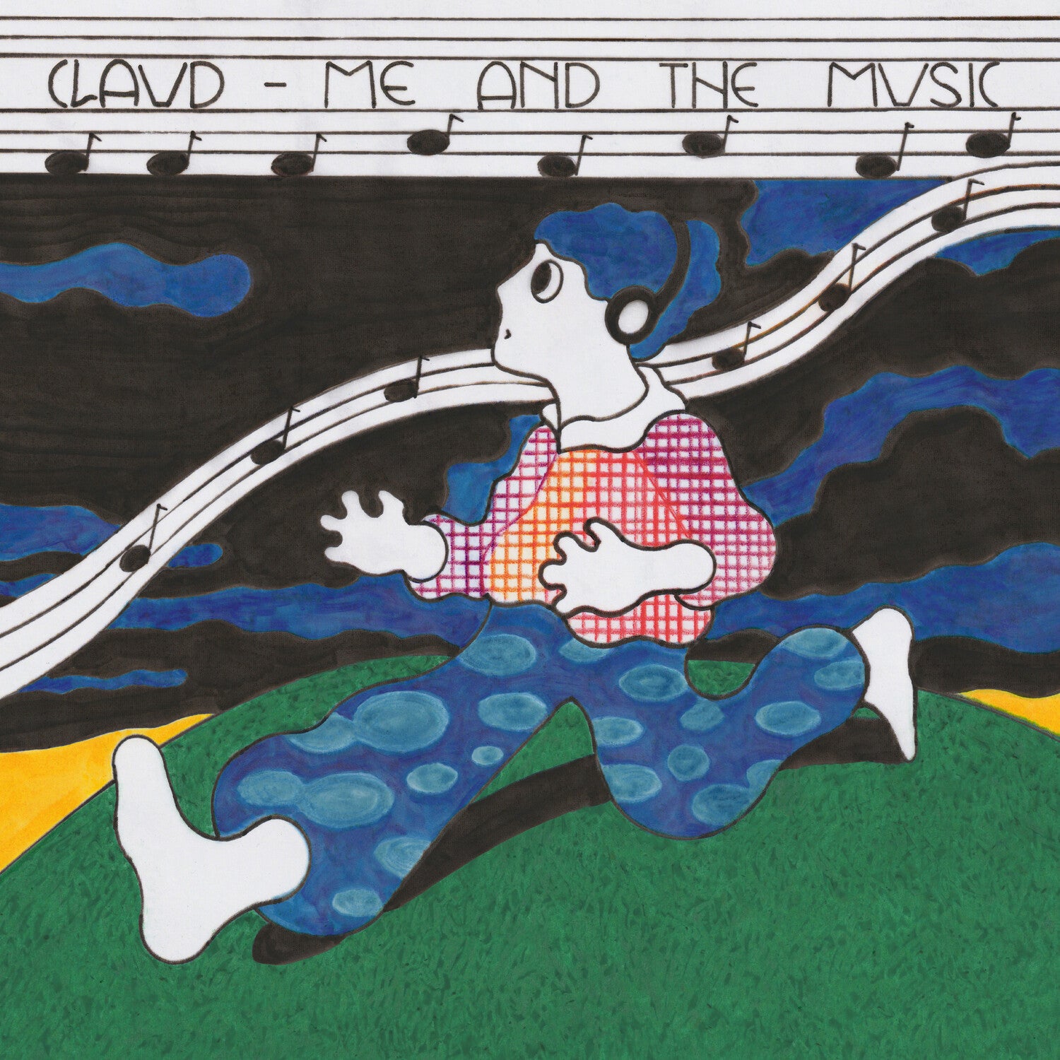 Claud - Me and the Music (Clear Vinyl) — vinyl LP album cover