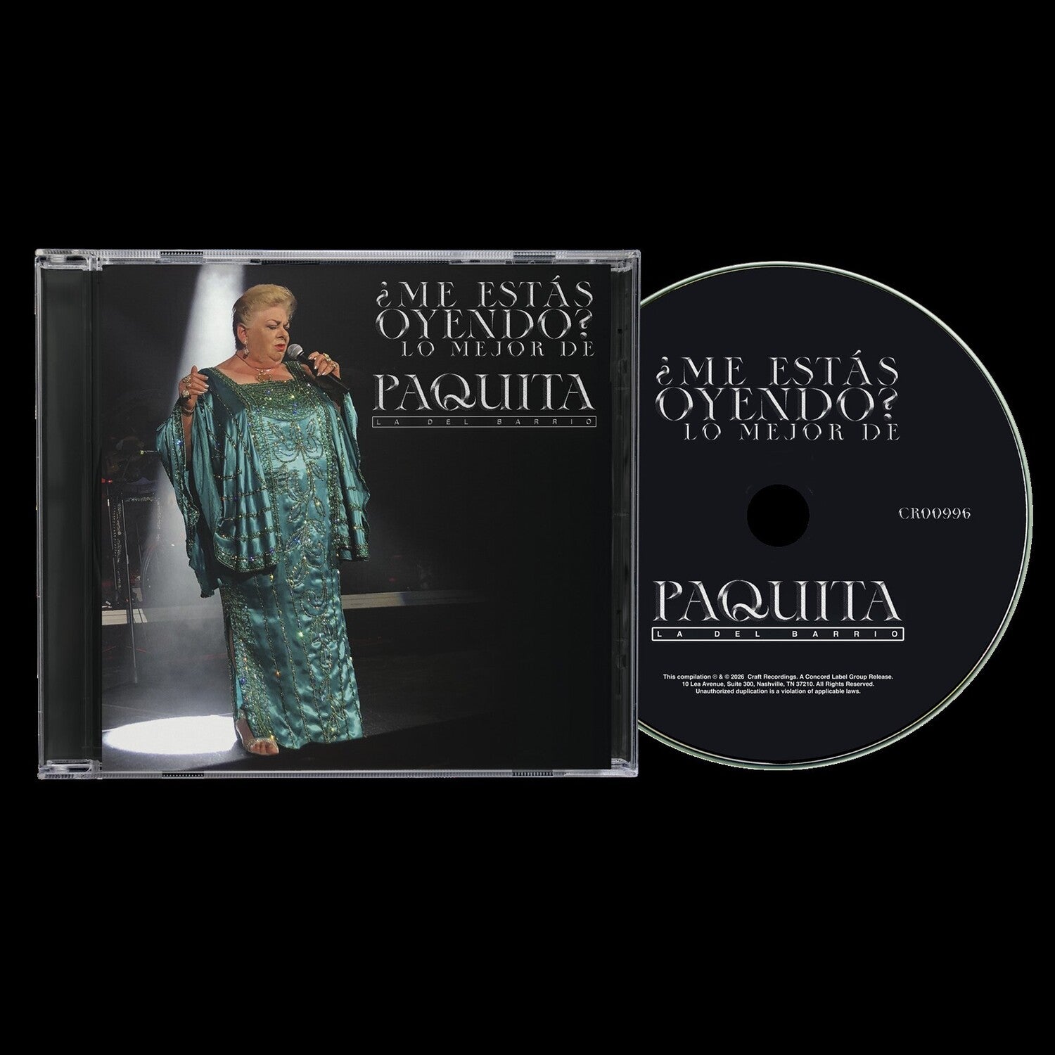 Paquita La Del Barrio - Me Estas Oyendo: Lo Mejor de Paquita la del Barrio (The Best Of) (CD)